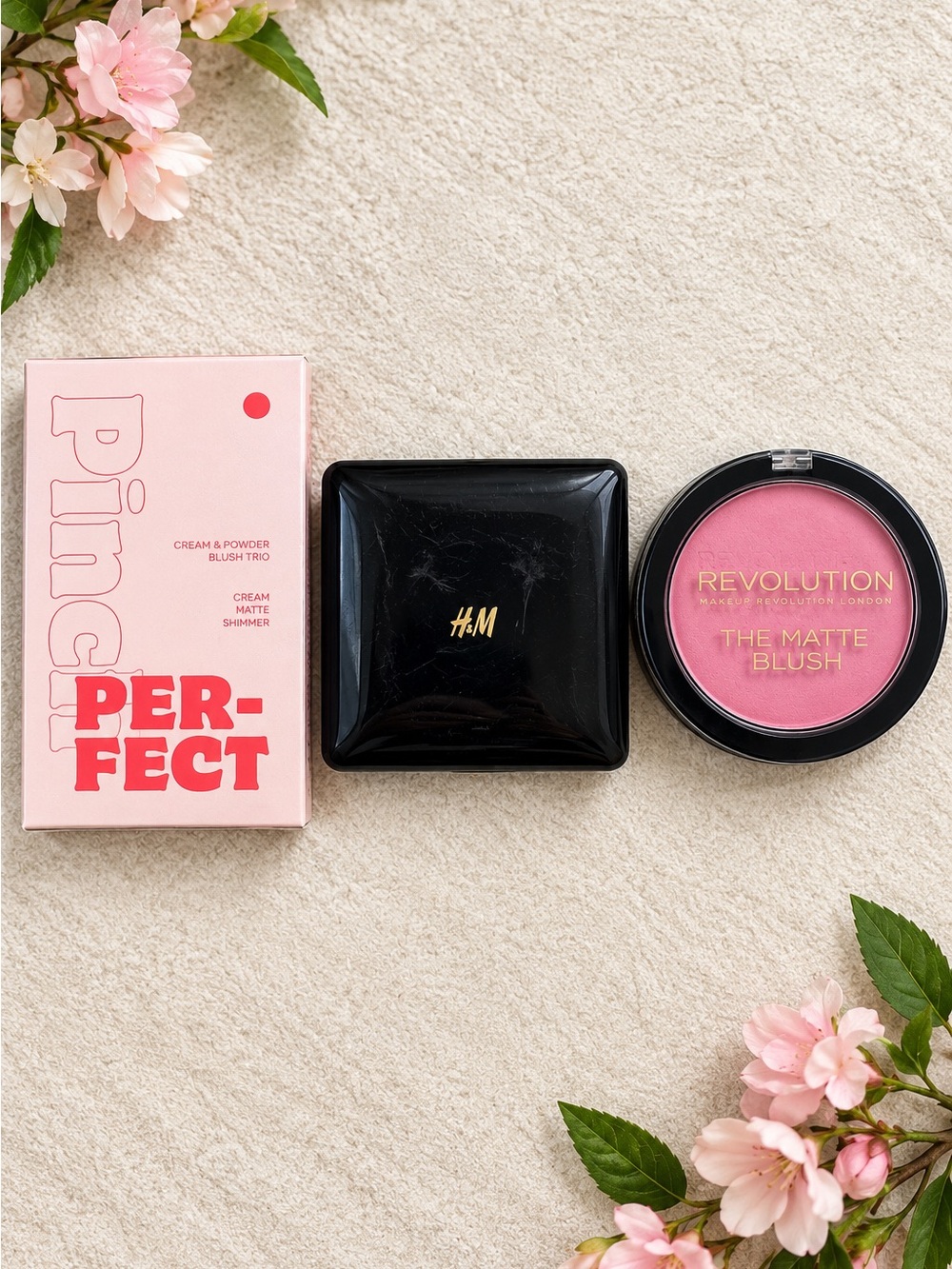 Primark Perfect + H&M + Revolution Blush Bronzer Makeup Bundle 3 Pc
